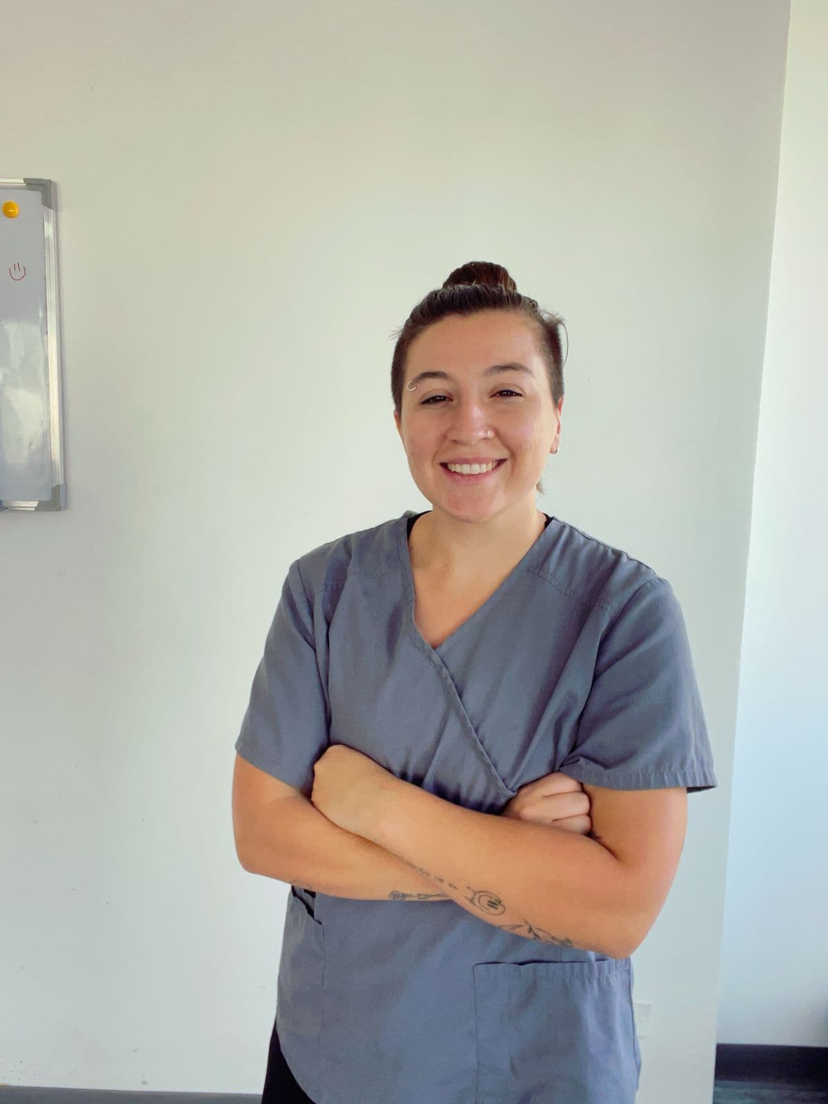 Catalina Aguilera, Kinesióloga en Kinefour